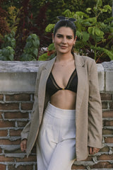 Wire-free Perfect Fit Bra Recycled Stella in Black