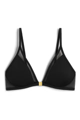 Wire-free Perfect Fit Bra Recycled Stella in Black