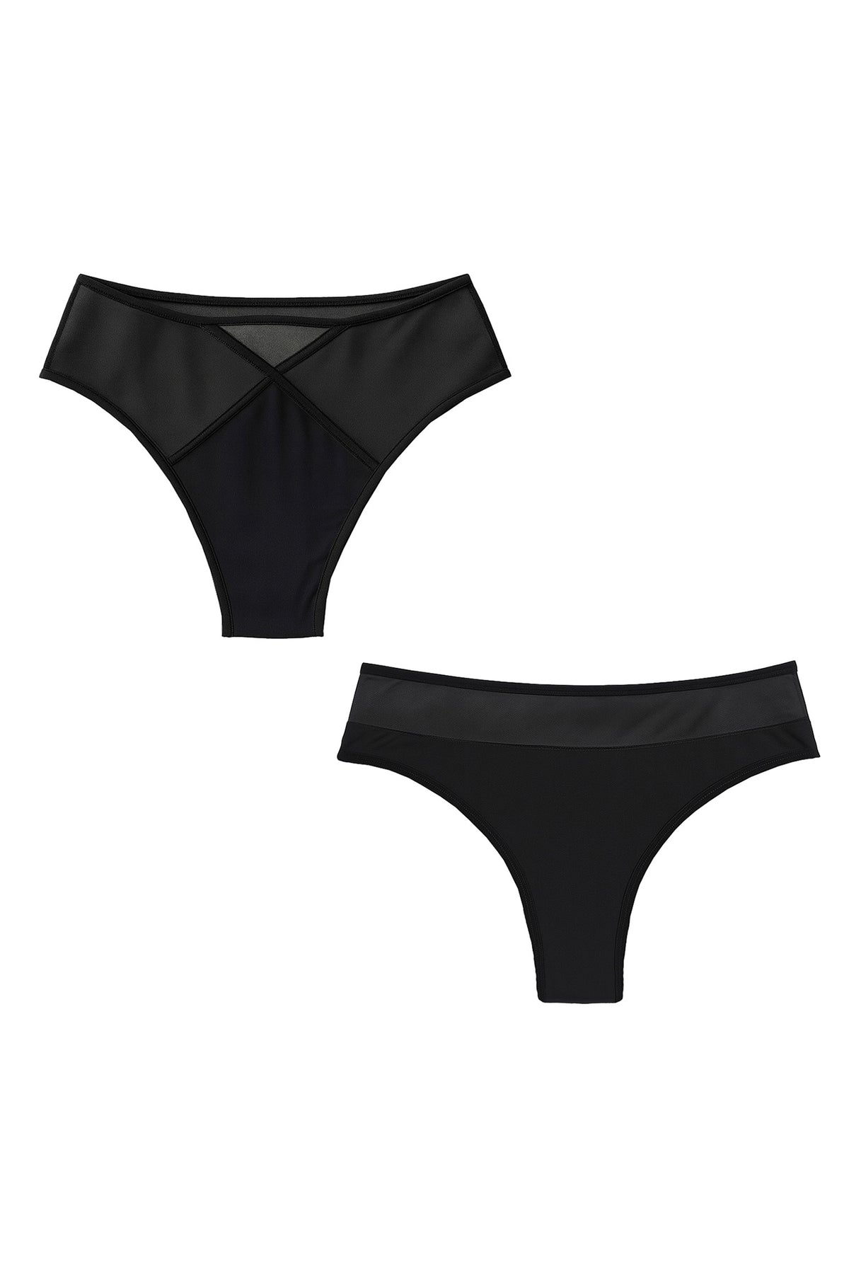 High Waist & Bikini Panties Set – The Black Edit
