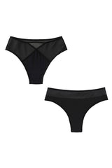 High Waist & Bikini Panties Set – The Black Edit