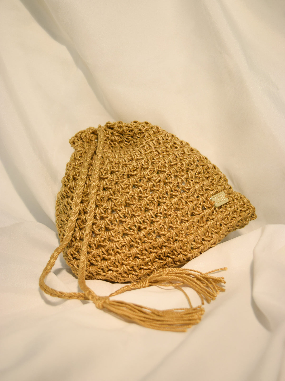 Woven Pouche Gift Bag Jewelery Bag Hand Made Macrame