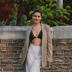 Wire-free Perfect Fit Bra Recycled Stella in Black